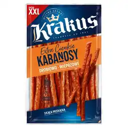 Kaufland Krakus Extra cienkie kabanosy drobiowo-wieprzowe 250 g oferta