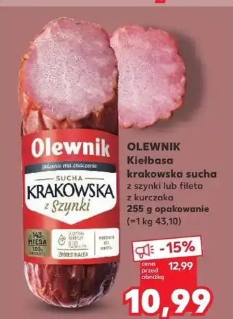 Kaufland Kiełbasa Olewnik oferta