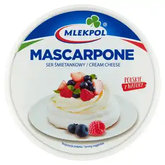 Kaufland Mlekpol Ser śmietankowy mascarpone 250 g oferta