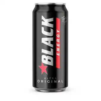 Kaufland Black Energy Ultra Original Gazowany napój energetyzujący 500 ml oferta