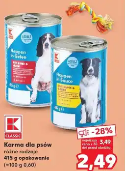 Kaufland Karma dla psa K-Classic oferta