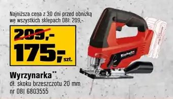 OBI Wyrzynarka Einhell oferta