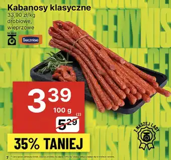 Delikatesy Centrum Kabanosy Tarczyński oferta