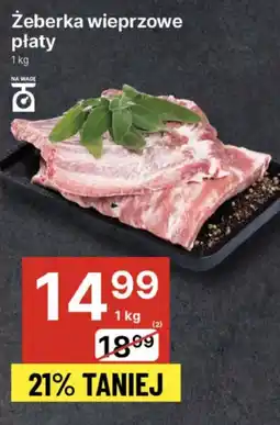 Delikatesy Centrum Żeberka wieprzowe oferta