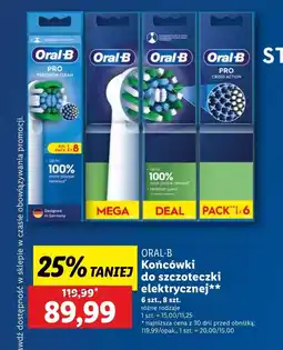 Lidl Końcówka do szczoteczki elektrycznej Oral-B oferta