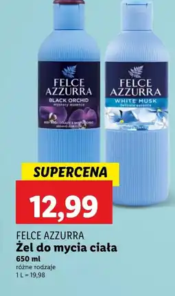 Lidl Żel do mycia ciała Felce Azzurra oferta