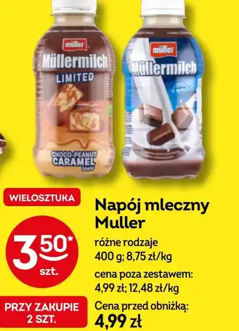 Żabka Napój mleczny Müller oferta