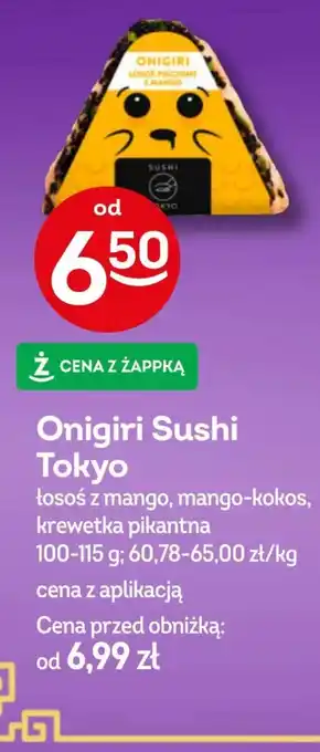 Żabka Onigiri Sushi Tokyo oferta