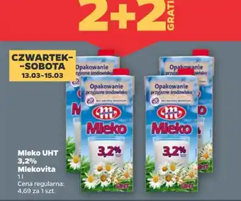 Netto Mleko 3.2% Mlekovita oferta