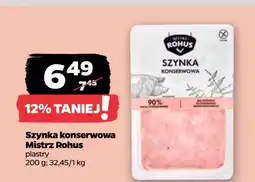 Netto Szynka konserwowa Mistrz Rohus oferta