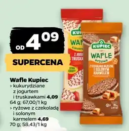 Netto Wafle ryżowe w czekoladzie mlecznej z karmelem Kupiec oferta