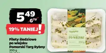 Netto Filety śledziowe po wiejsku Pomorski Targ Rybny oferta