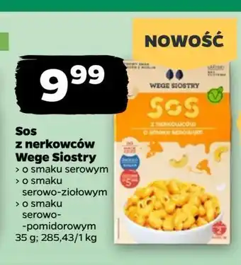 Netto Sos z nerkowców o smaku serowo- pomidorowym Wege Siostry oferta