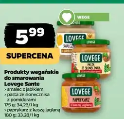 Netto Paprykarz z kaszą jaglaną Sante I Love Vege oferta