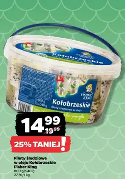 Netto Filety śledziowe kołobrzeskie Fisher King oferta