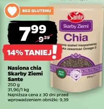 Netto Nasiona chia Sante Skarby Ziemi oferta