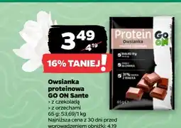 Netto Owsianka orzech laskowy + migdał Sante Go On! Protein oferta