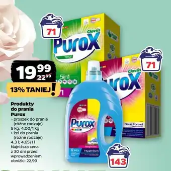 Netto Żel do prania color Purox oferta