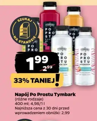 Netto Napój pomarańcza brzoskwinia jabłko Tymbark Po Prostu oferta