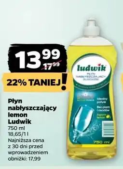 Netto Płyn nabłyszczający do zmywarek lemon Ludwik oferta