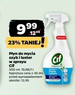 Netto Spray do czyszczenia szyb i luster Cif Cleanboost oferta