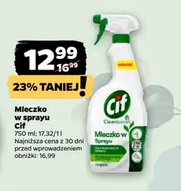 Netto Spray czyszczący uniwersalny original Cif Disinfect oferta