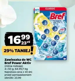 Netto Kostka do wc 4 function lemon + ocean Bref Power Aktiv oferta