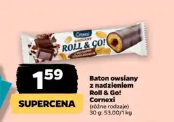 Netto Baton owsiany czekoladowy Roll&Go oferta