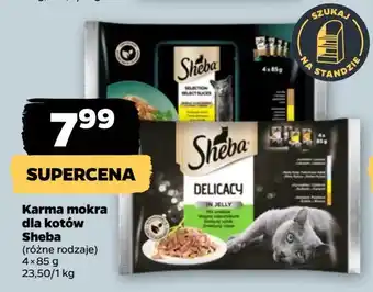 Netto Karma dla kota z kurczakiem i wołowiną Sheba Selection In Sauce oferta