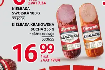 Selgros Kiełbasa krakowska sucha oferta