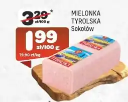 Społem Mielonka Tyrolska oferta