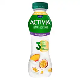 Społem Activia Jogurt bez laktozy brzoskwinia marakuja 270 g oferta