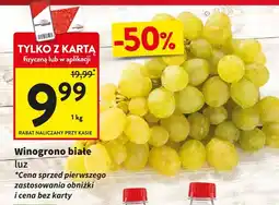 Intermarche Winogrona białe oferta