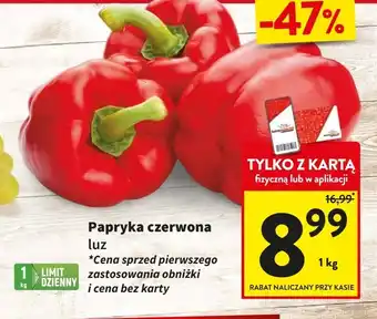 Intermarche Papryka czerwona oferta