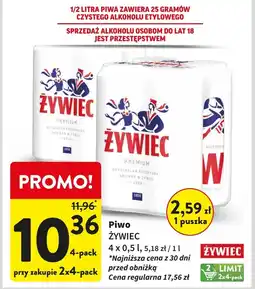 Intermarche Piwo Żywiec Jasne Pełne oferta