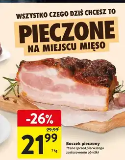 Intermarche Boczek pieczony oferta