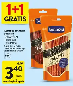 Intermarche Kabanosy wieprzowe Tarczyński Exclusive oferta