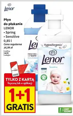 Intermarche Płyn do płukania spring awakening Lenor oferta