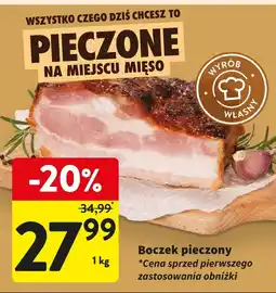 Intermarche Boczek pieczony oferta