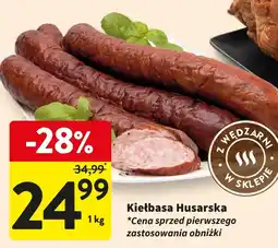 Intermarche Kiełbasa husarska Intermarche Z Własnej Wędzarni oferta