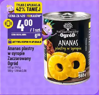 Polomarket Ananas plastry w syropie Zaczarowany Ogród oferta