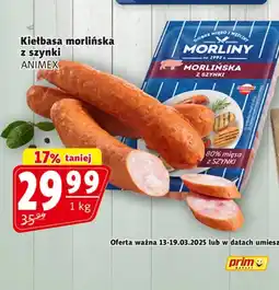 Prim Market Kiełbasa Morliny oferta