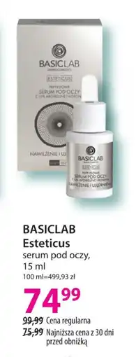 Hebe Serum pod oczy Basiclab oferta