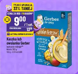 Polomarket Kaszka lub owsianka Gerber oferta