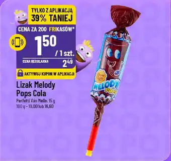 Polomarket Lizak Melody Pops Cola oferta