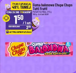 Polomarket Guma balonowa Chupa Chups Tutti Frutti oferta