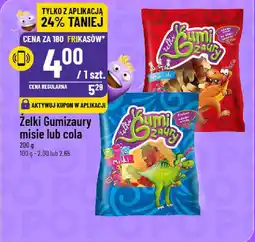 Polomarket Żelki Gumizaury misie lub cola oferta