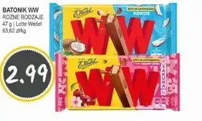 Słoneczko E. Wedel WW Mleczna czekolada & krem kokosowy 47 g oferta