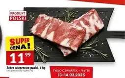 Twój Market Żeberka wieprzowe Polski oferta