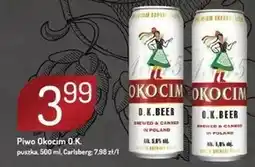 Avita Okocim O.K. Beer Piwo jasne 500 ml oferta